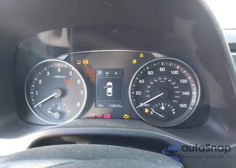 2018 Hyundai Elantra Sel from USA, damaged, VIN KMHD84LF8JU493367